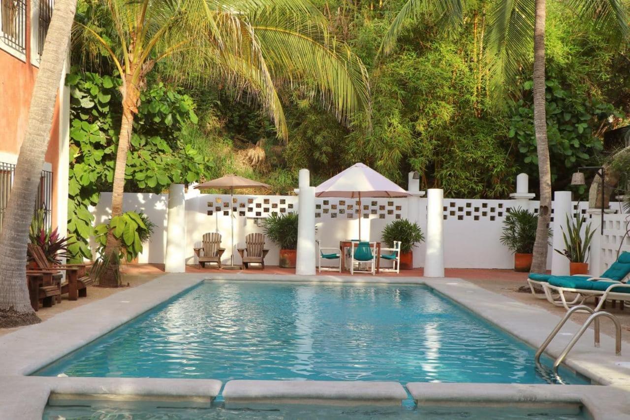 Bungalows Santa Cruz Puerto Escondido  Eksteriør billede